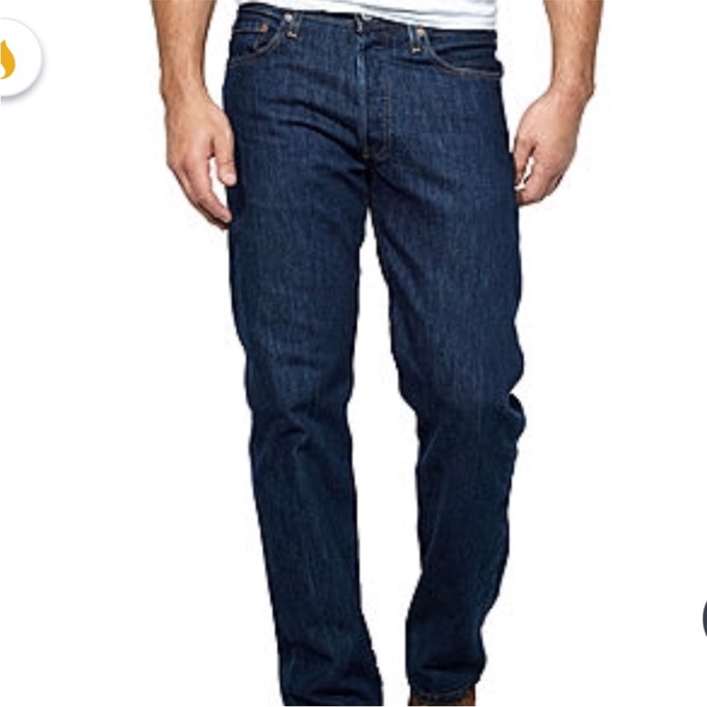 Levi’s 501 Button Fly Red Tab Jeans 38x30